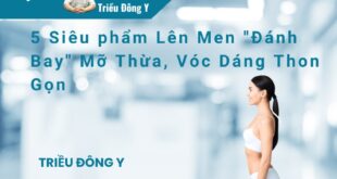 5 Siêu phẩm Lên Men "Đánh Bay" Mỡ Thừa, Vóc Dáng Thon Gọn
