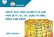 Huyệt Chu Vinh 2 Huyệt Chu Vinh: Vị trí, Tác dụng và Ứng dụng Điều trị