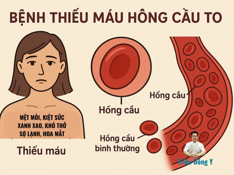 Bệnh Thiếu Máu Hồng Cầu To: Giải Mã Nguyên Nhân Gốc Rễ và Phác Đồ Điều Trị Chuyên Sâu