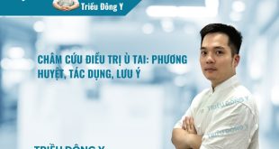 Châm cứu điều trị ù tai: Phương huyệt, tác dụng, lưu ý
