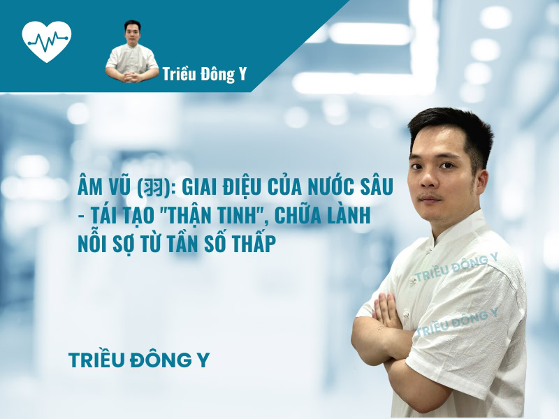 Giai Điệu Dưỡng Thận – Âm Vũ (羽) – Ngũ Âm Liệu Pháp 2 Âm Vũ (羽): Giai Điệu Của Nước Sâu - Tái Tạo "Thận Tinh", Chữa Lành Nỗi Sợ Từ Tần Số Thấp