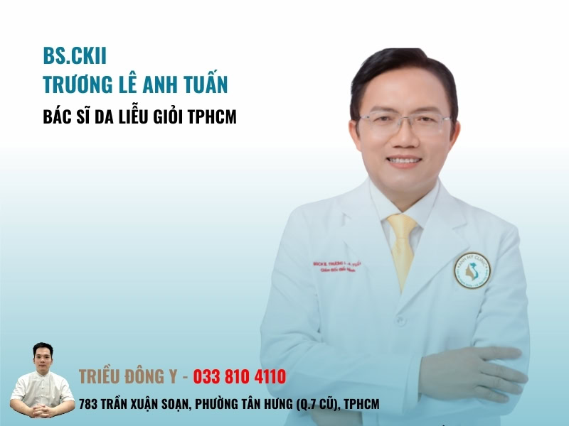 Bác sĩ da liễu Chuyên khoa II Trương Lê Anh Tuấn