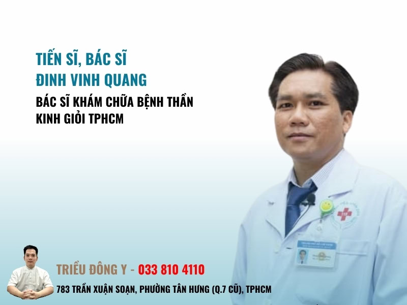 Tiến sĩ, Bác sĩ Đinh Vinh Quang – Chuyên gia hàng đầu về Đột quỵ và Nội thần kinh tổng quát