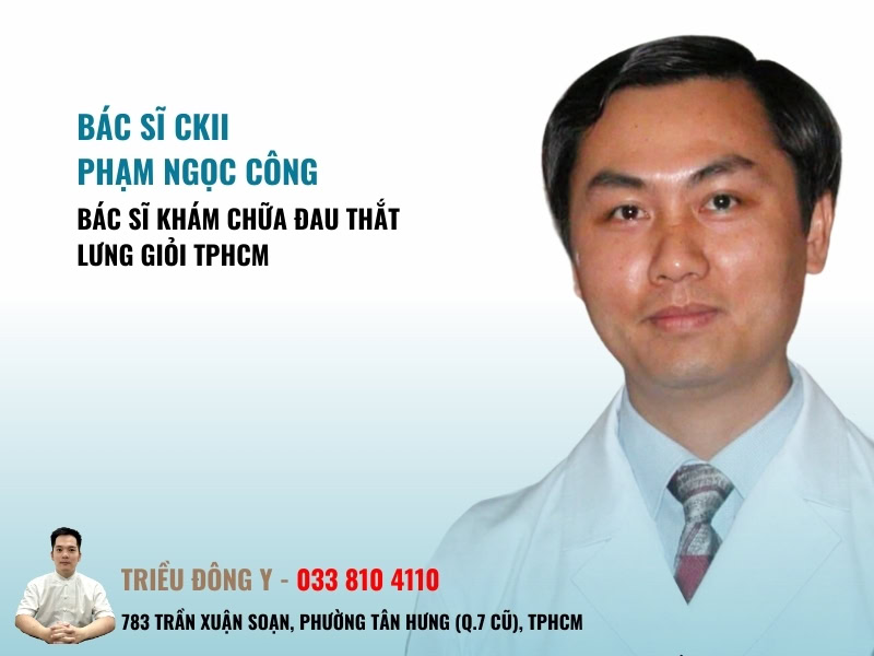 BSCKII Phạm Ngọc Công – Chuyên gia Cột sống hàng đầu
