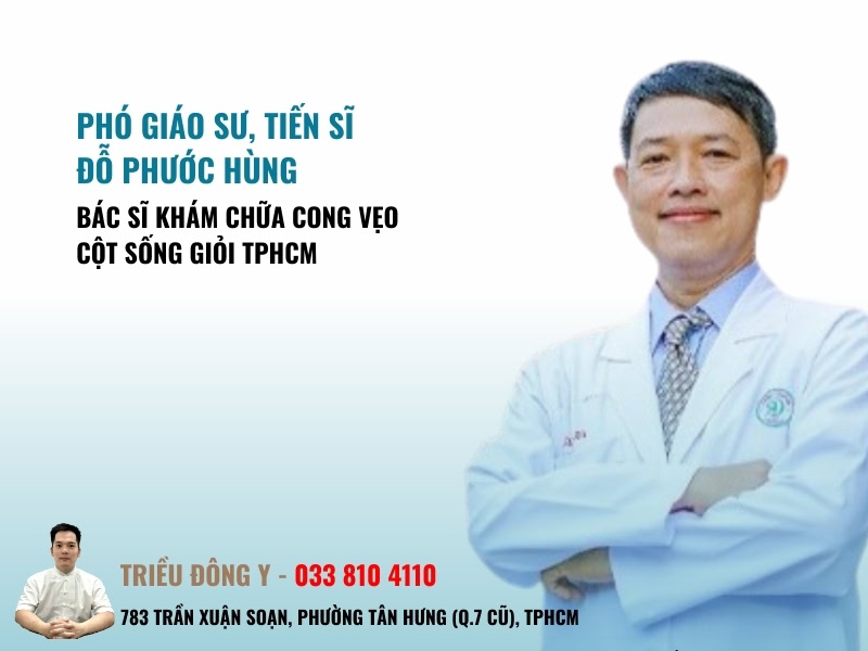 8 Bác sĩ khám chữa cong vẹo cột sống giỏi TPHCM uy tín 16 Phó Giáo sư, Tiến sĩ Đỗ Phước Hùng – Đỉnh cao học thuật và lâm sàng